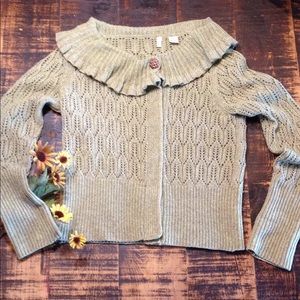 Anthropologie MOTH Sage Green Cardigan 🦋